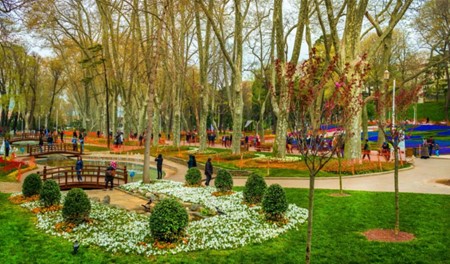 伊斯坦布尔最古老和最具历史意义的居尔哈尼公园